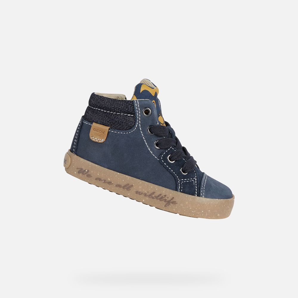 Geox Sneakers Navy Kilwi Boy - Geox Baby Shoes - ZVHTOJ285